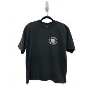 Filson Black Graphic Bear Logo T-Shirt Made in USA Size Medium